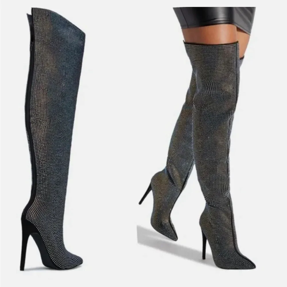 Charmed Over The Knew Boots